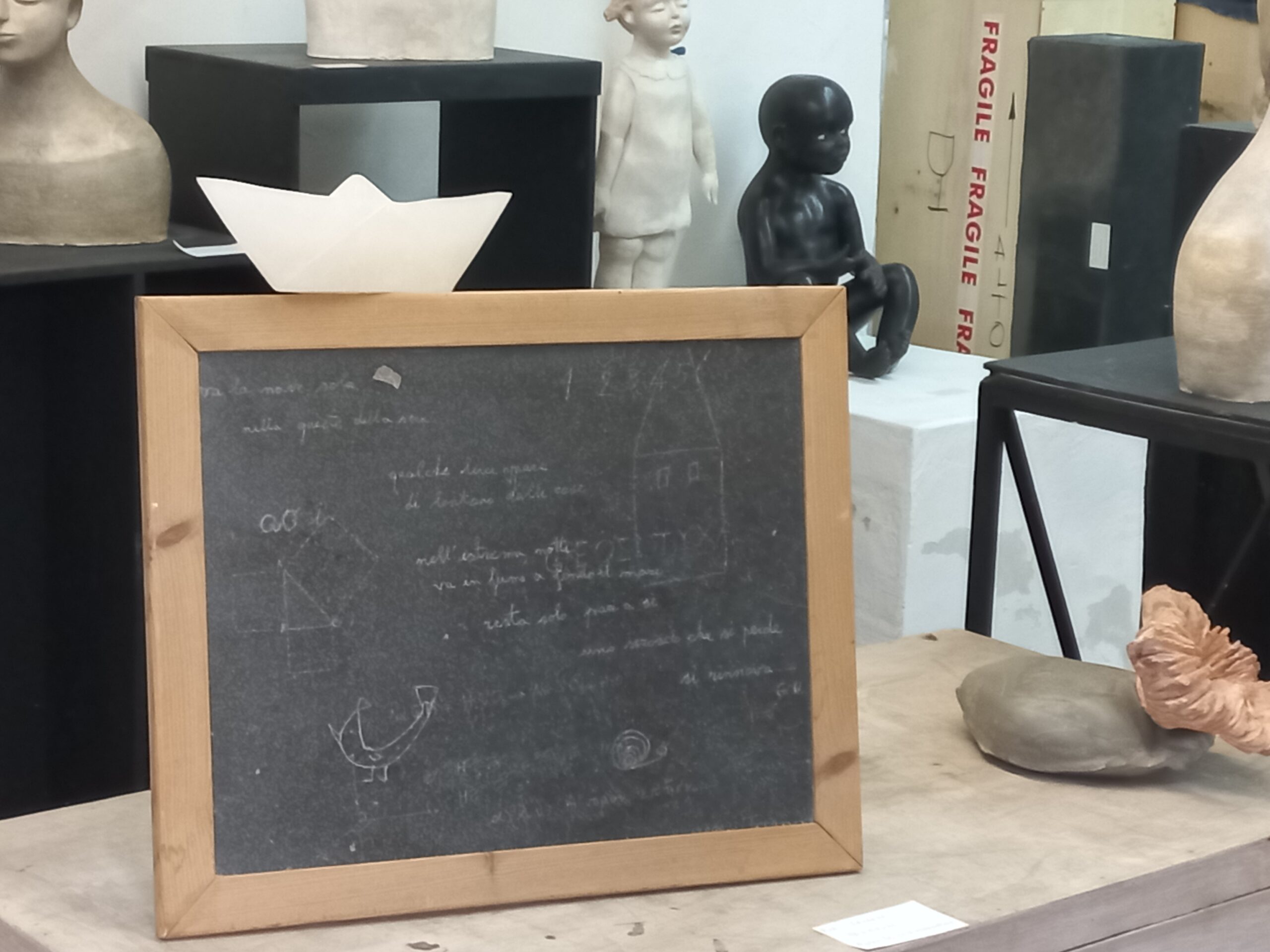 Sara Teresano, la scultrice del tempo