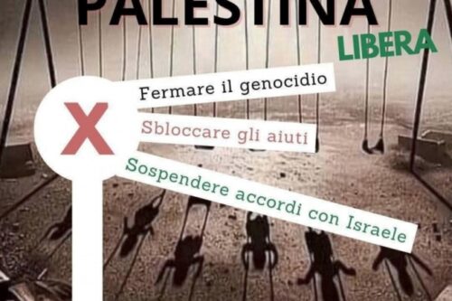 Corteo del 25 giugno a Siracusa del Comitato Siracusa per la Palestina