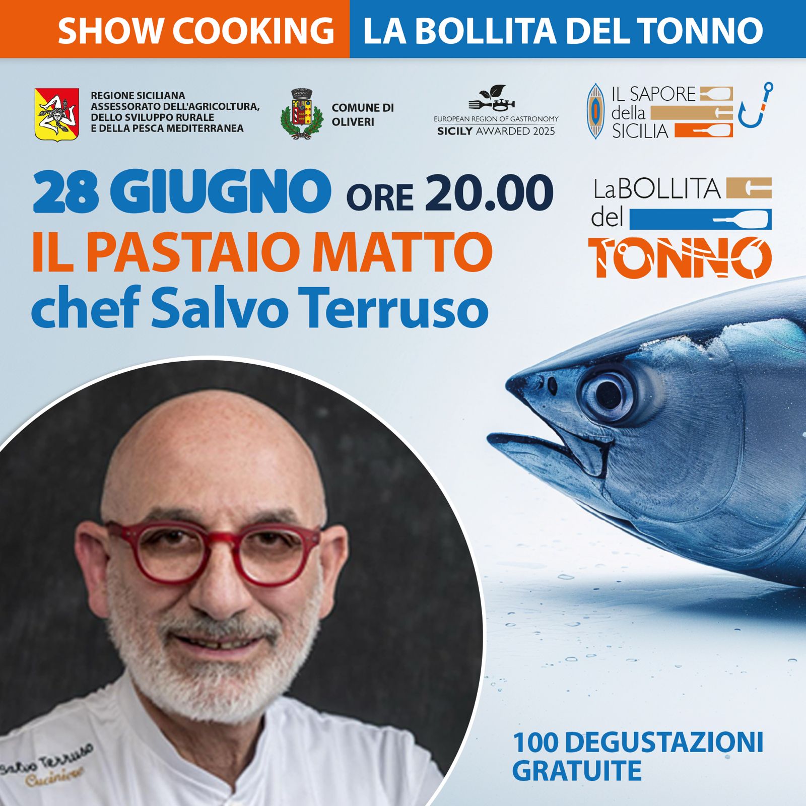 OLIVERI CELEBRA “LA BOLLITA DEL TONNO”