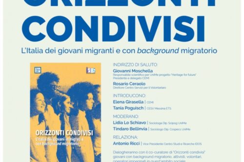 Messina. “Orizzonti condivisi” sui giovani immigrati: presentazione volume il 12 giugno