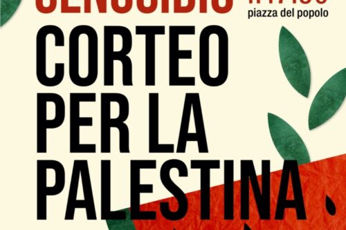 STOP AL GENOCIDIO – CORTEO PER LA PALESTINA