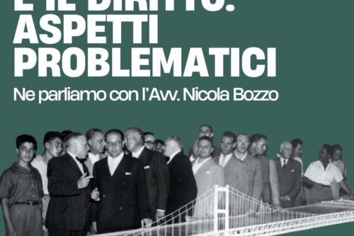 Il ponte sullo Stretto e il diritto: aspetti problematici