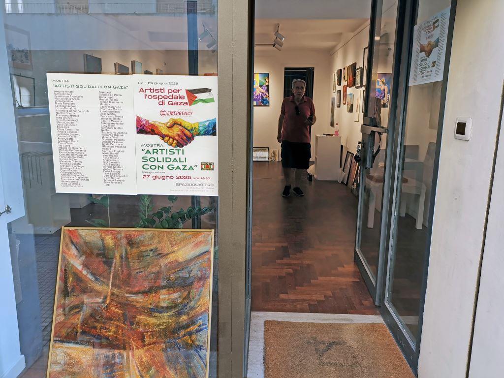 “Artisti Solidali con Gaza”