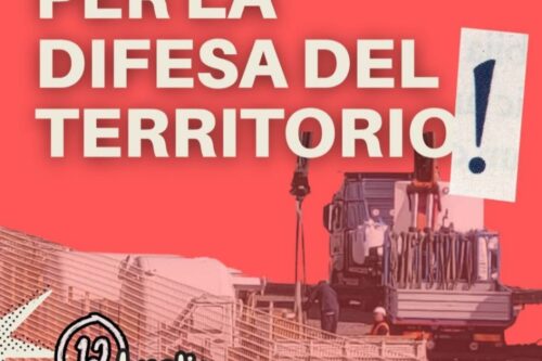 NO PONTE, CORTEO A CONTESSE