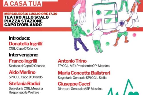 LA CASA DELLA COMUNITÀ A CAPO D’ORLANDO