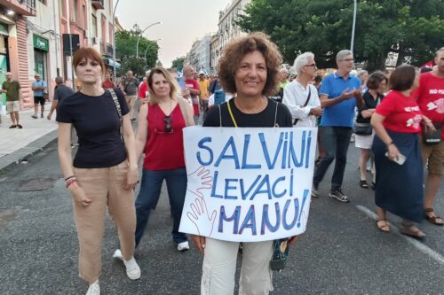 Corteo No Ponte: In 5.000 per gridare No