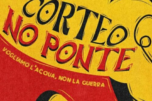 Manifestazione NoPonte. Sempre più lunga la lista delle adesioni