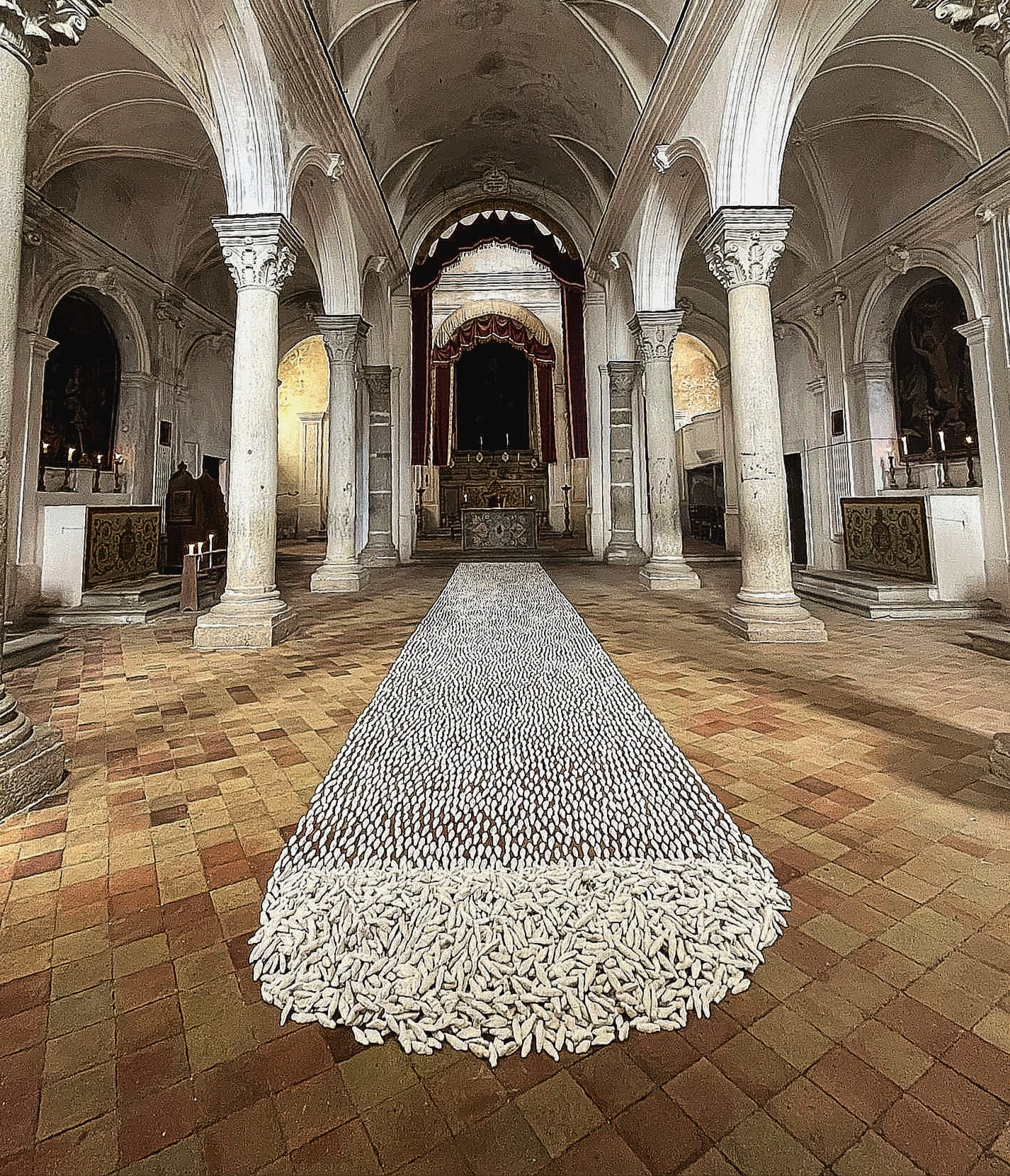 “Io vedo” è l’installazione di Francesca Borgia