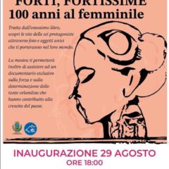 A Capo d’Orlando la mostra “Forti, fortissime. 100 anni al femminile”