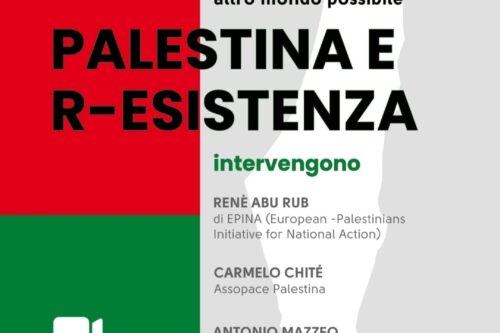 PALESTINA E R-ESISTENZA