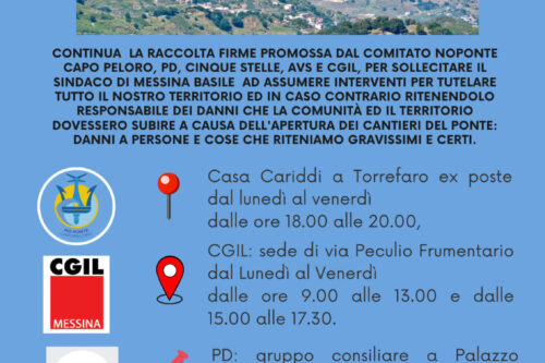 Continua la raccolta firme della “diffida” al sindaco