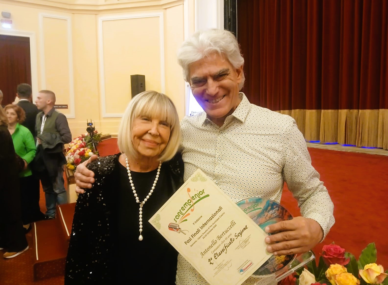 IL MESSINESE ANTONELLO BERTUCCELLI TRA I VINCITORI DI SANREMO SENIOR