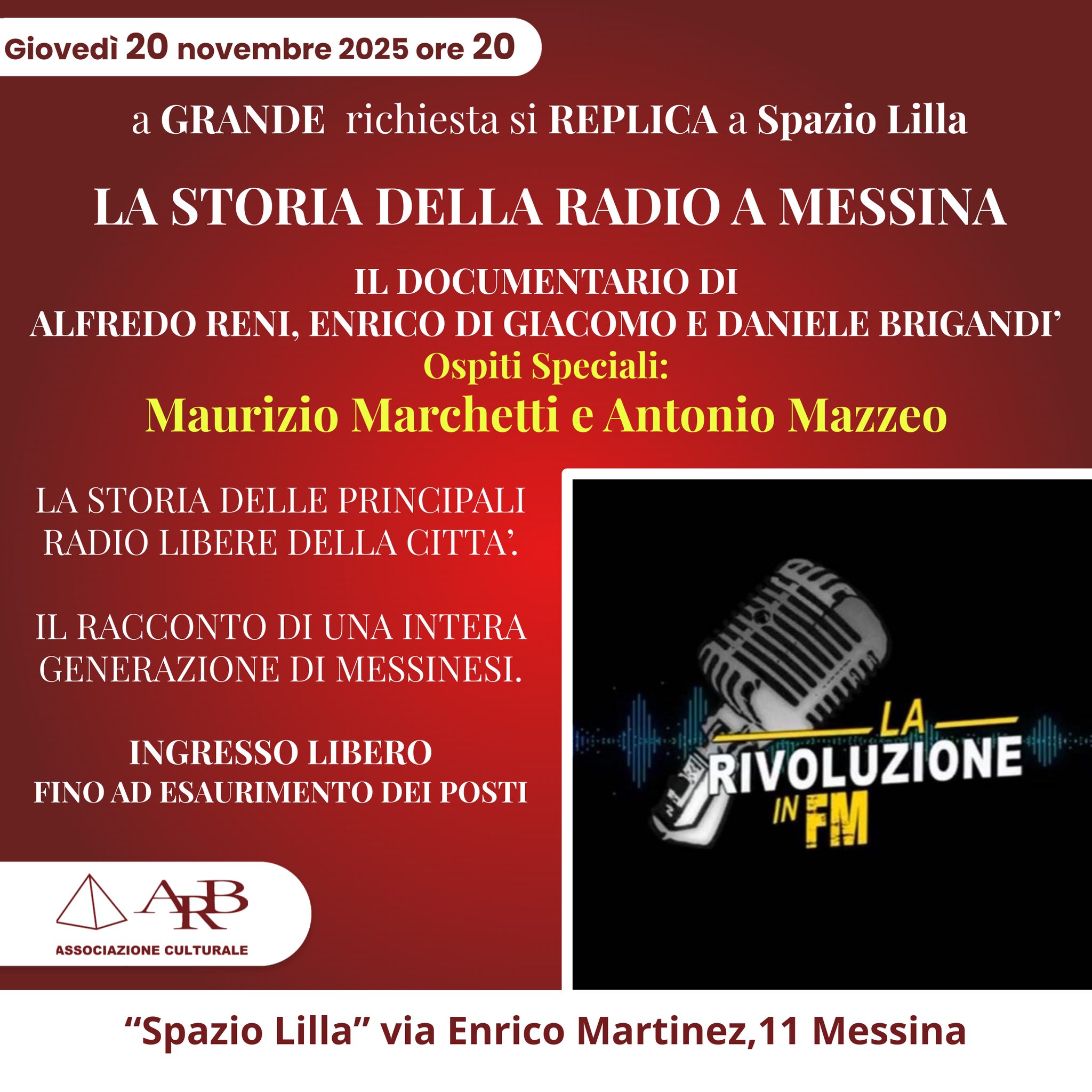 La storia della radio a Messina, a Spazio Lilla