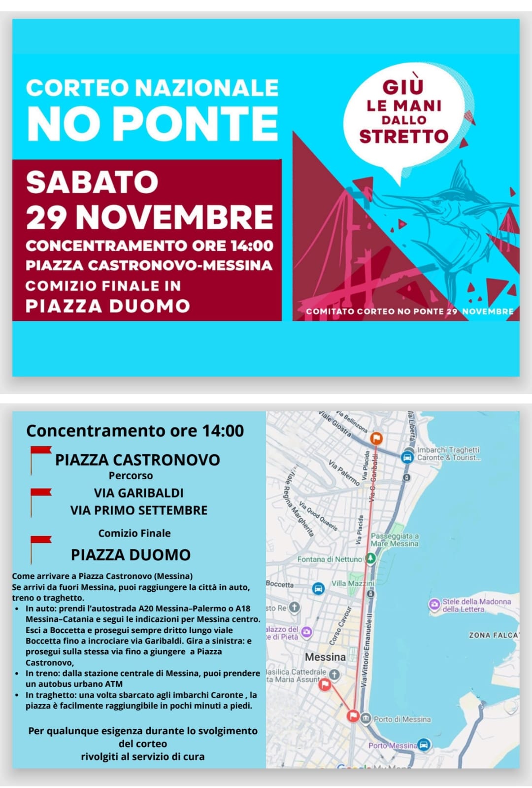 Ponte sullo Stretto: Federconsumatori aderisce al corteo nazionale del 29 novembre