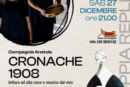 La Compagnia Anatole presenta: Cronache 1908