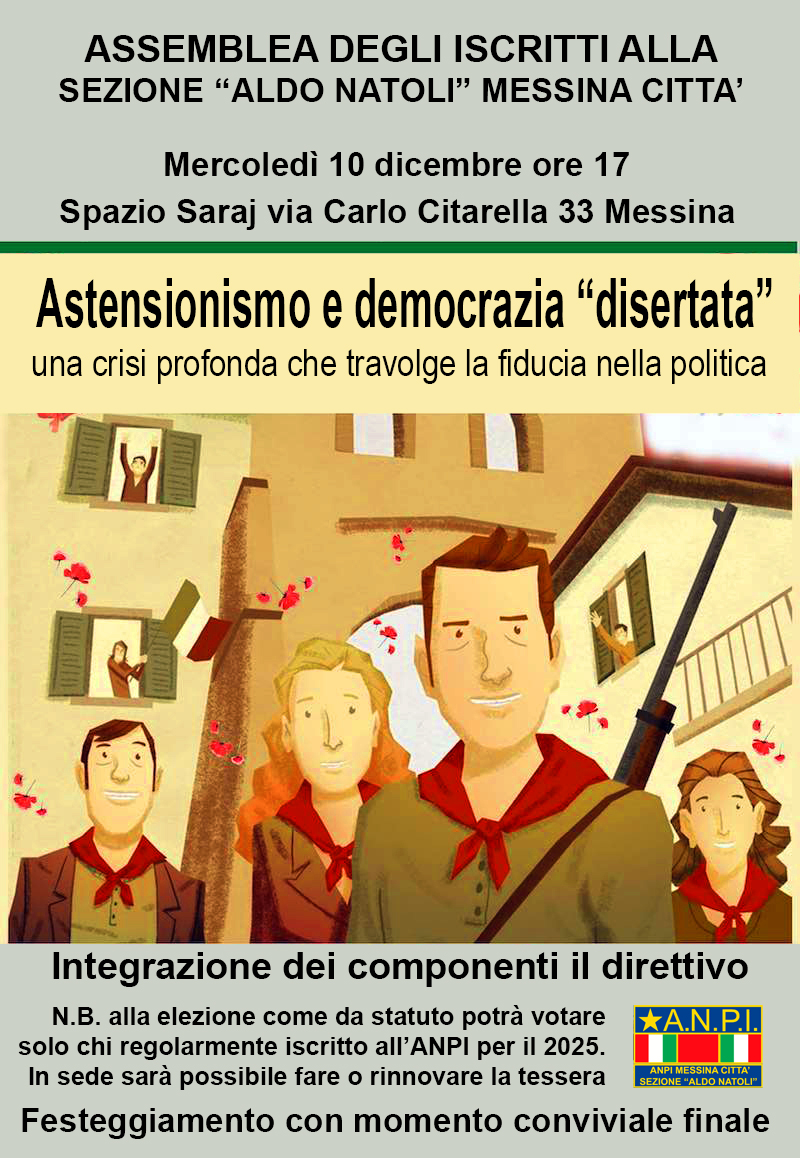 Assemblea cittadina dell’Anpi