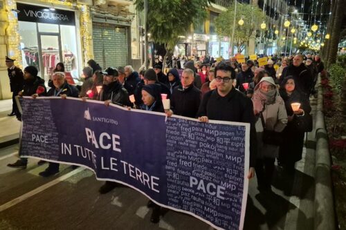 Messina, in marcia per la pace