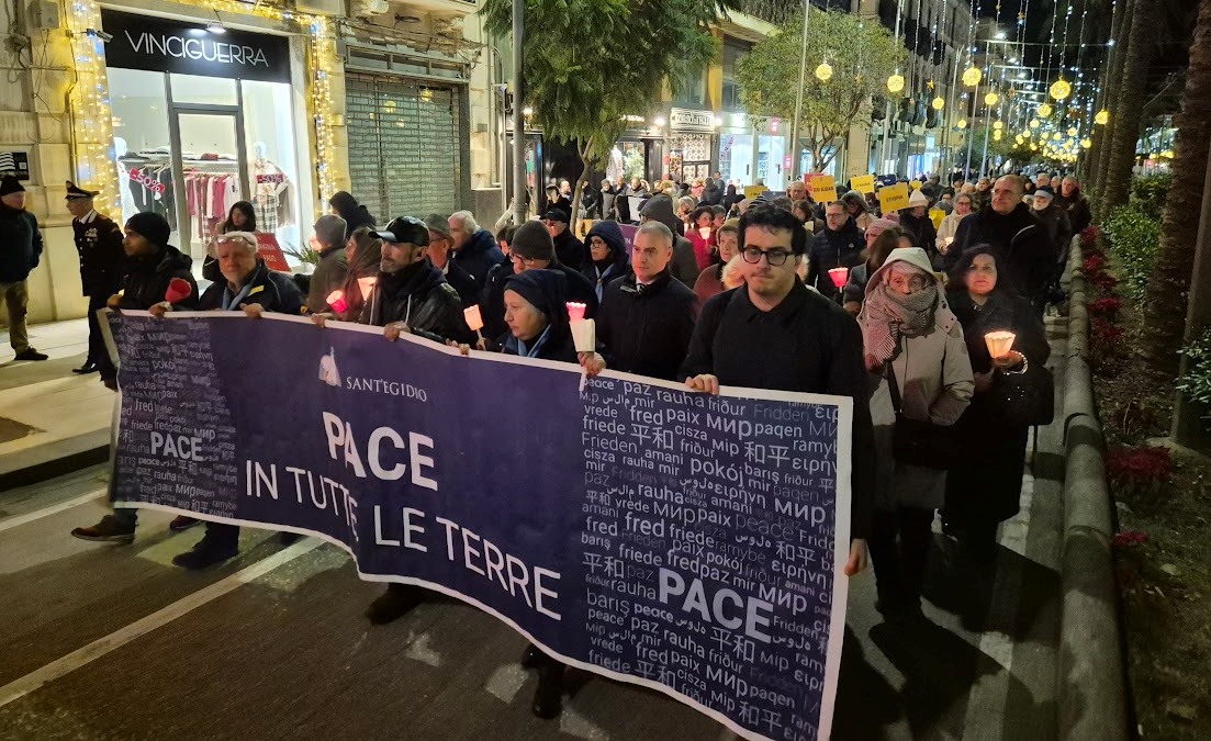 Messina, in marcia per la pace