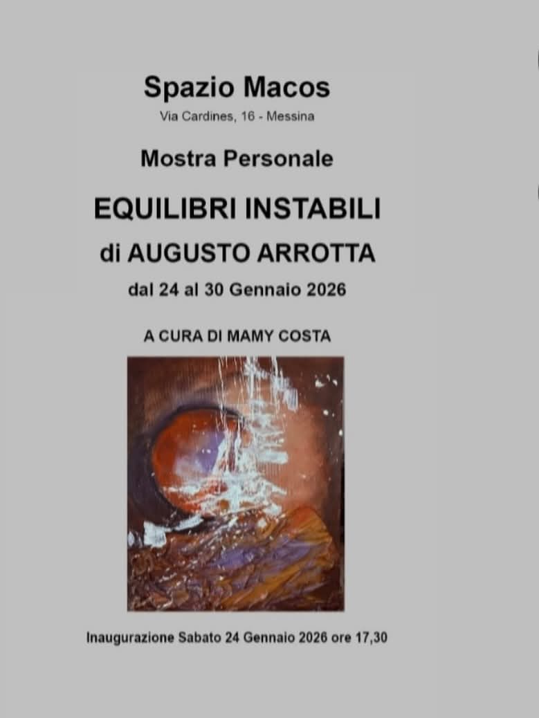 Arrotta espone a Spazio Macos