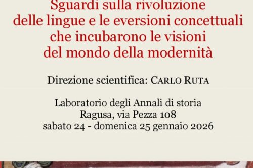 Le lingue e gli sguardi sul mondo che nel XIII secolo europeo prefigurarono le vie della modernità