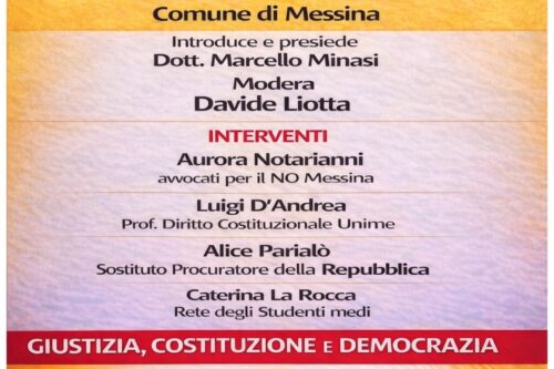 INCONTRO PUBBLICO PER IL NO