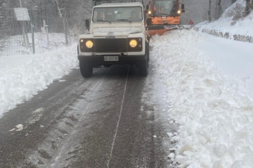 Emergenza neve sui Nebrodi