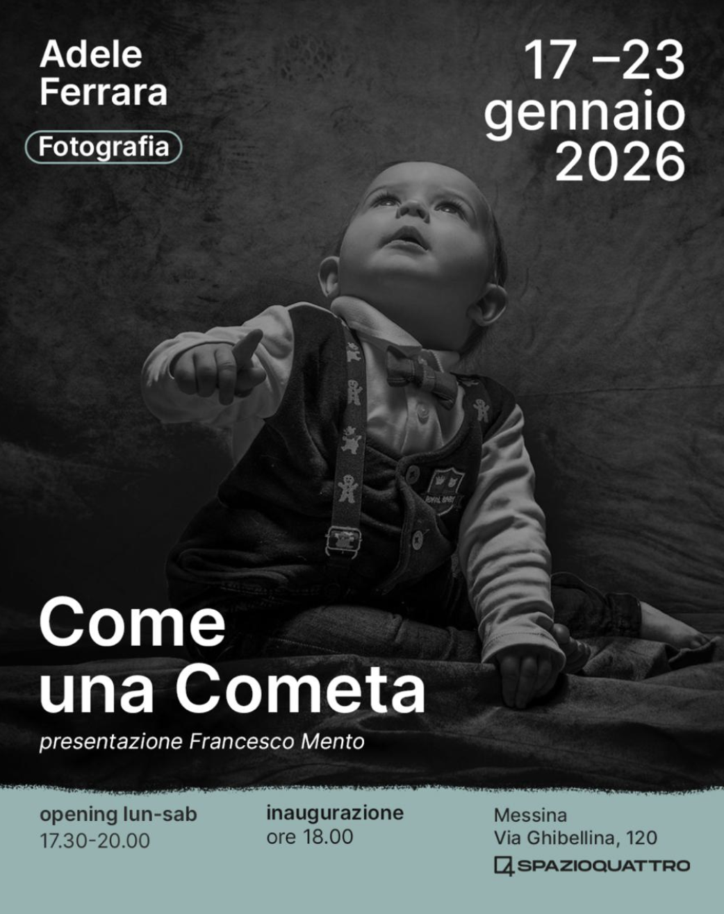 “Come una Cometa” a Spazioquattro