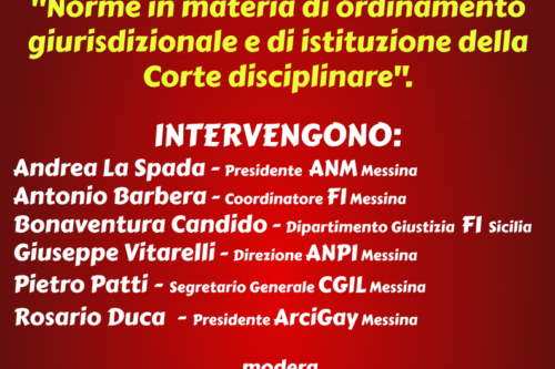 Incontro pubblico sul referendum costituzionale