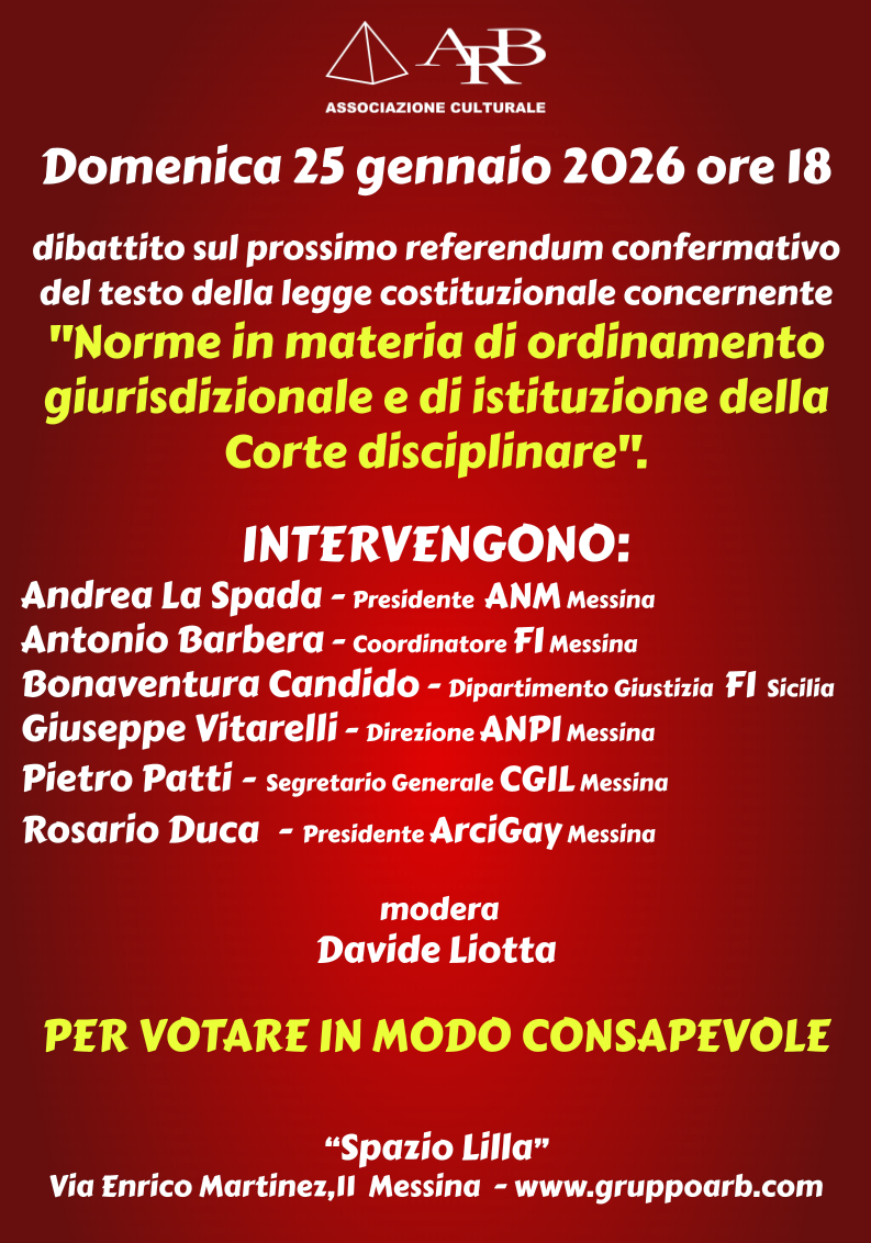 Incontro pubblico sul referendum costituzionale