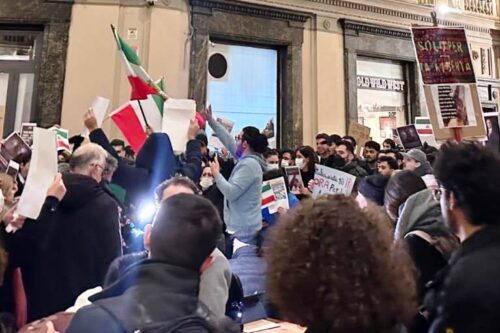 UDU Messina – Comitato Donnavitalibertà manifestazione Iran