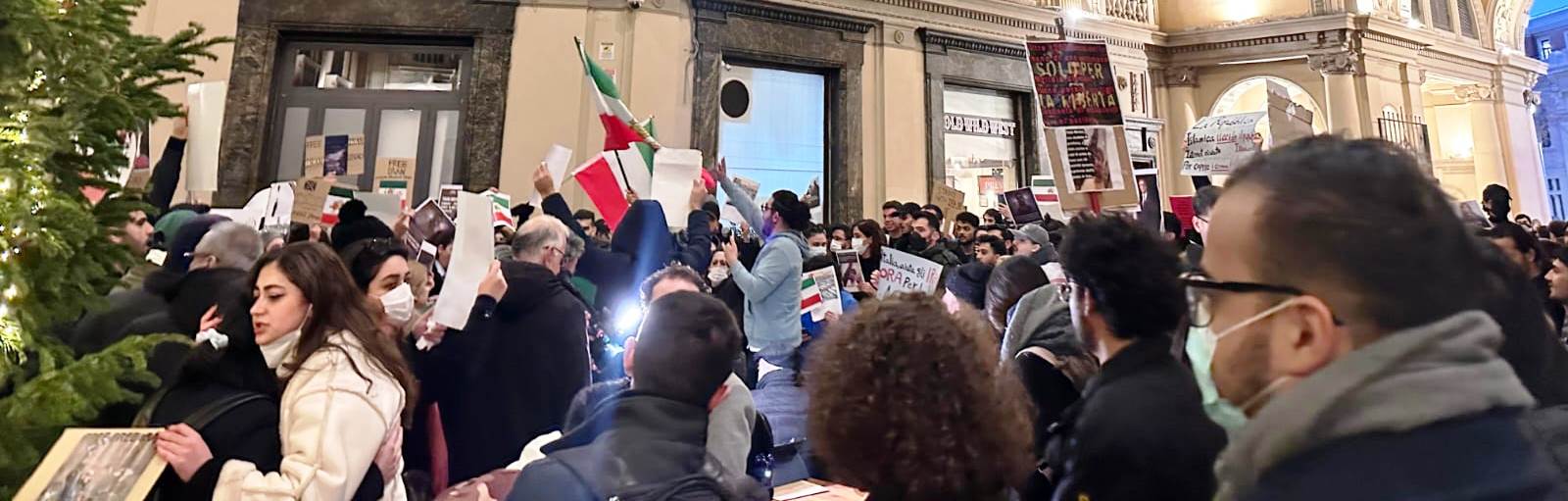 UDU Messina – Comitato Donnavitalibertà manifestazione Iran