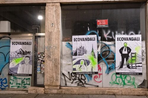 “Ecovandalo è il governo”