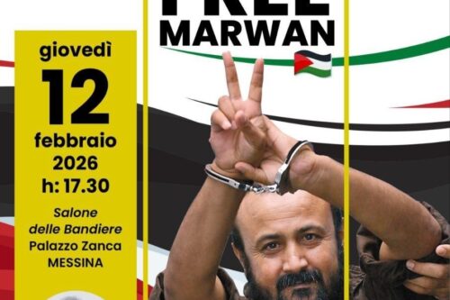 NASCE IL COMITATO MESSINESE PER LA LIBERAZIONE DI MARWAN BARGHOUTI