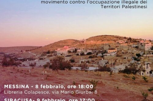 Appuntamenti di Assopace Palestina a Messina: 8, 11 e 12 febbraio