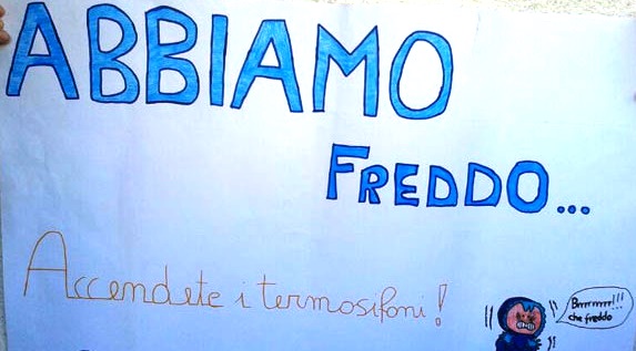 Scuole fatiscenti e aule-frigorifero in Sicilia