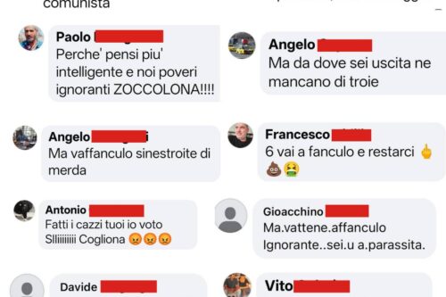 L’odio non è un’opinione