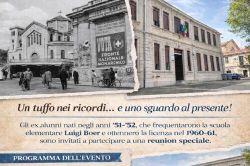 Messina. Reunion ex scolari scuola elementare Luigi Boer