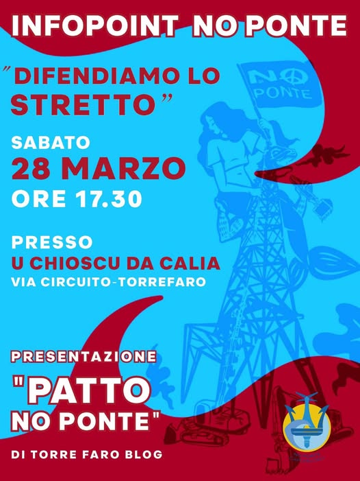 Anche Rinascita Messina aderisce all’Infopoint organizzato da No-Ponte Capo Peloro