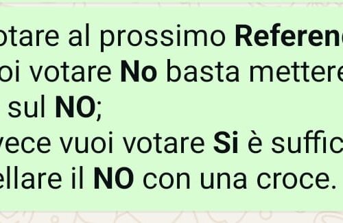 Come votare al referendum