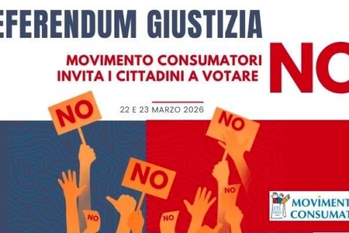 Referendum giustizia: Movimento Consumatori invita i cittadini a votare NO