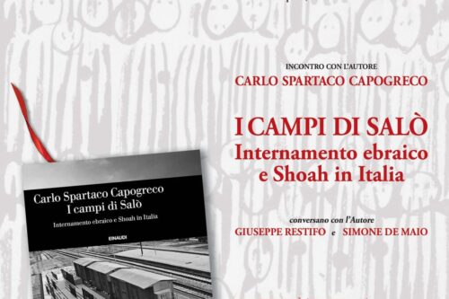 De “I campi di Salò” di Capogreco si discuterà al Circolo “Calarco” di Reggio Calabria