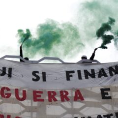 In presidio davanti a Sigonella: «Sicilia terra di Pace»