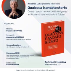 Feltrinelli Messina: Presentazione del libro “Qualcosa è andato storto” di Riccardo Luna