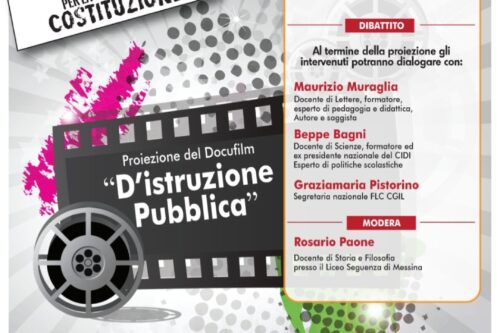 VISIONE “D’ISTRUZIONE PUBBLICA”