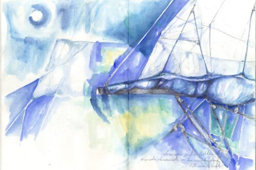 Concetta De Pasquale presenta i taccuini di bordo su rotte di vento