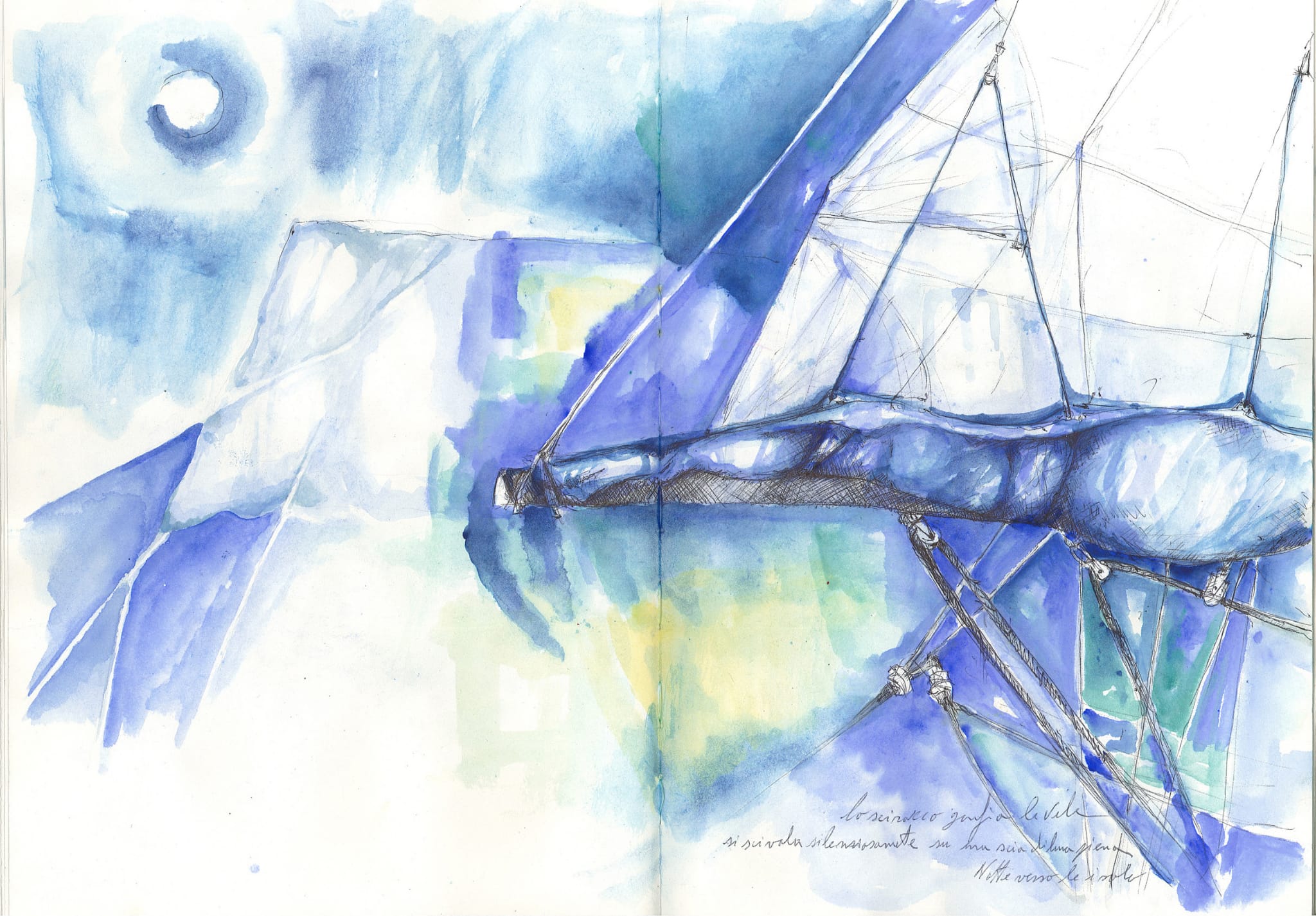 Concetta De Pasquale presenta i taccuini di bordo su rotte di vento