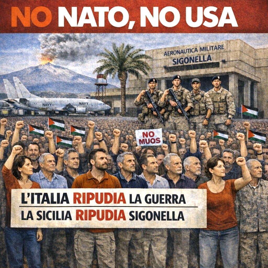 A SIGONELLA L’11 APRILE PER CHIEDERE LA COSA GIUSTA