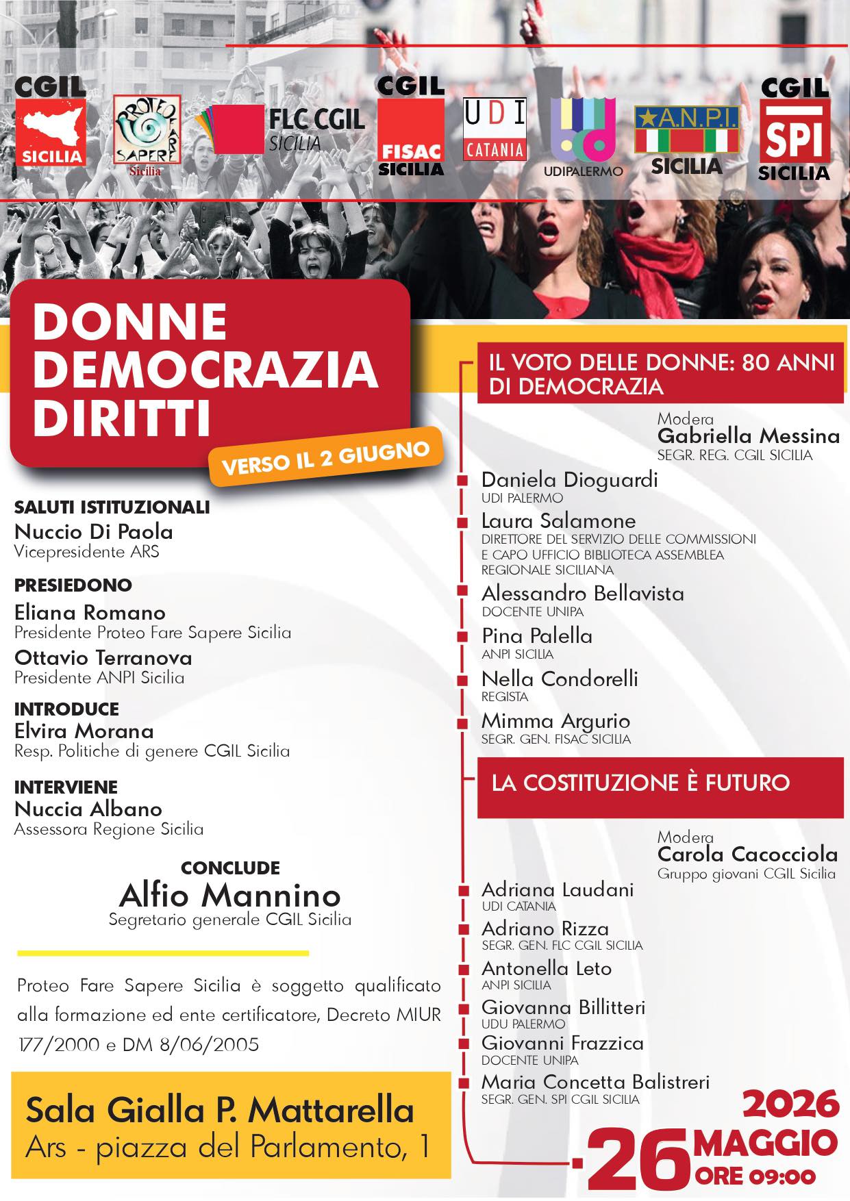 80 anni di voto alle donne: democrazia, diritti, sviluppo