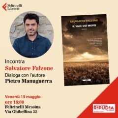 Messina, presentazione del libro “Il sale dei morti” di Salvatore Fazzone