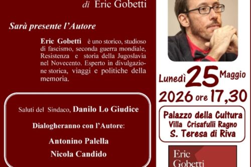 Eric Gobetti a Santa Teresa Riva